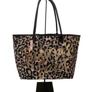 Victoria’s Secret leopard print tote